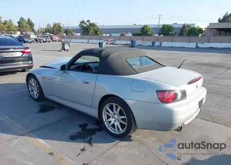 2001 Honda S2000 from USA, damaged, VIN JHMAP11491T004263